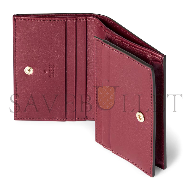 GUCCI GG EMBLEM SMALL WALLET 847207 (11*8.5*3cm) GUCCI GG EMBLEM SMALL WALLET 847207 (11*8.5*3cm)
